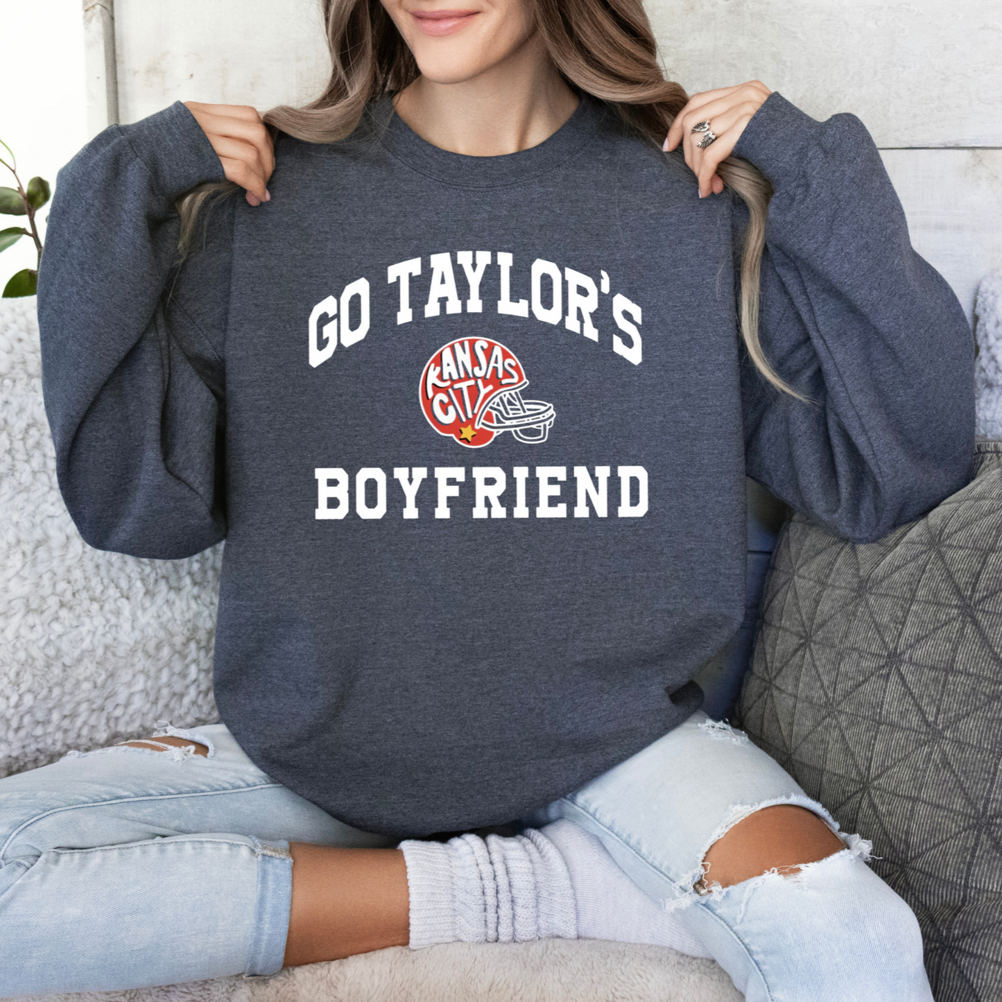 Go Taylor's Boyfriend Crewneck