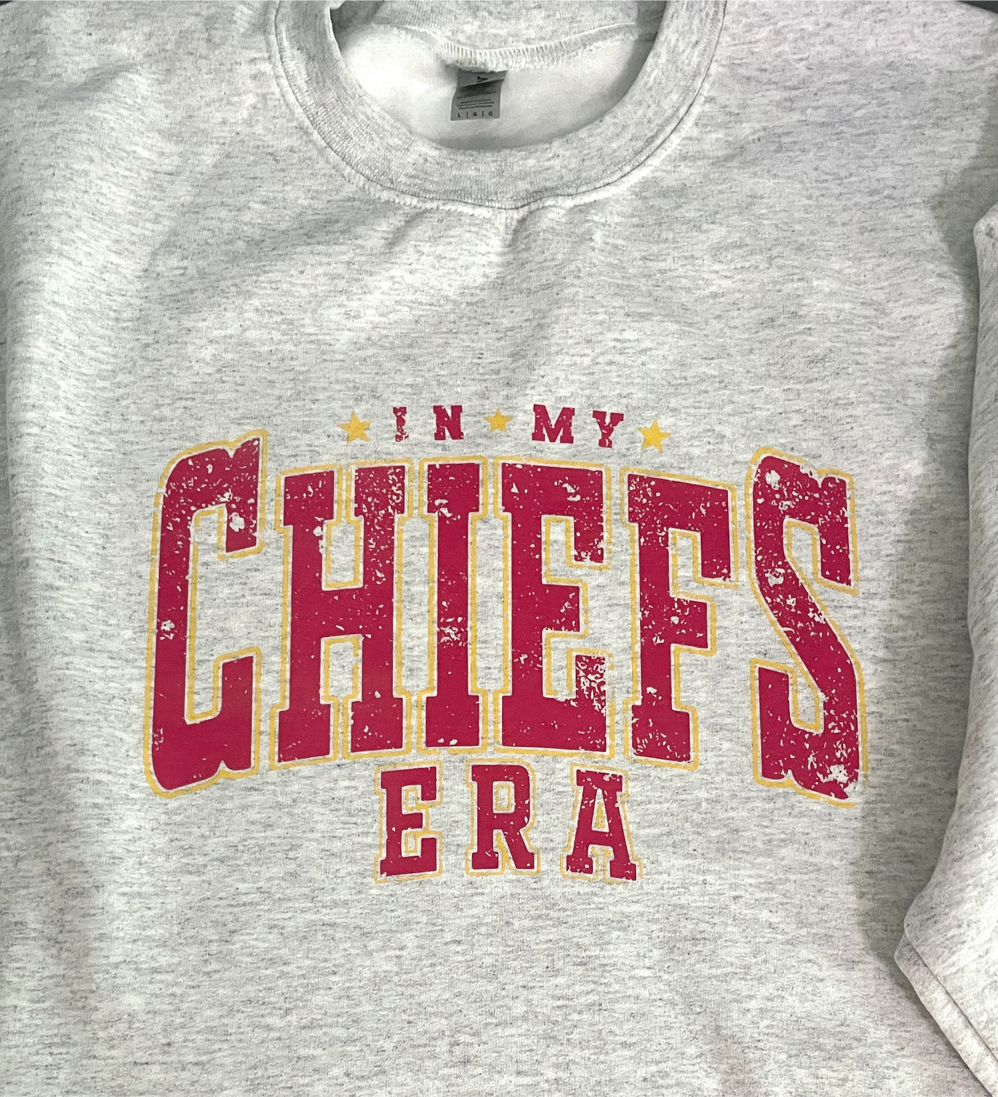 In My Chiefs Era Kansas City Football Crewneck