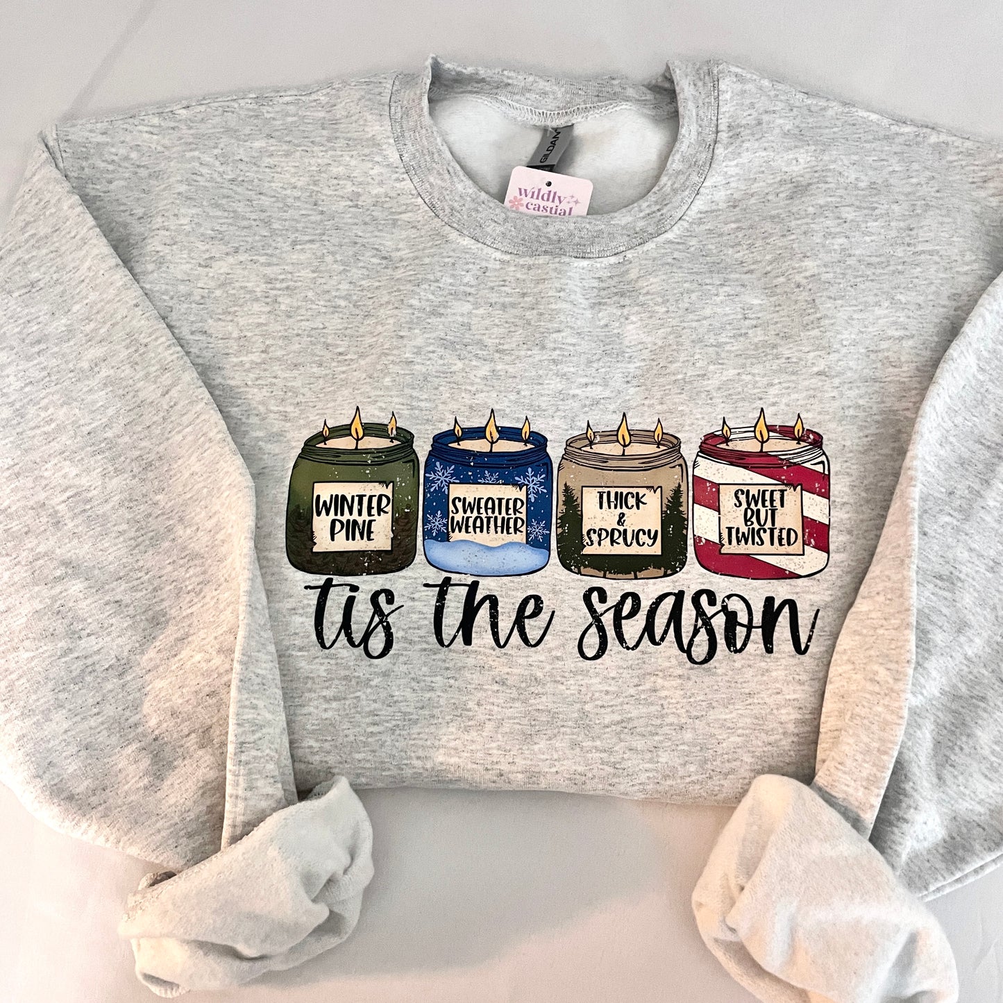 Tis the Season Candle Crewneck