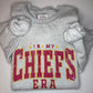 In My Chiefs Era Kansas City Football Crewneck