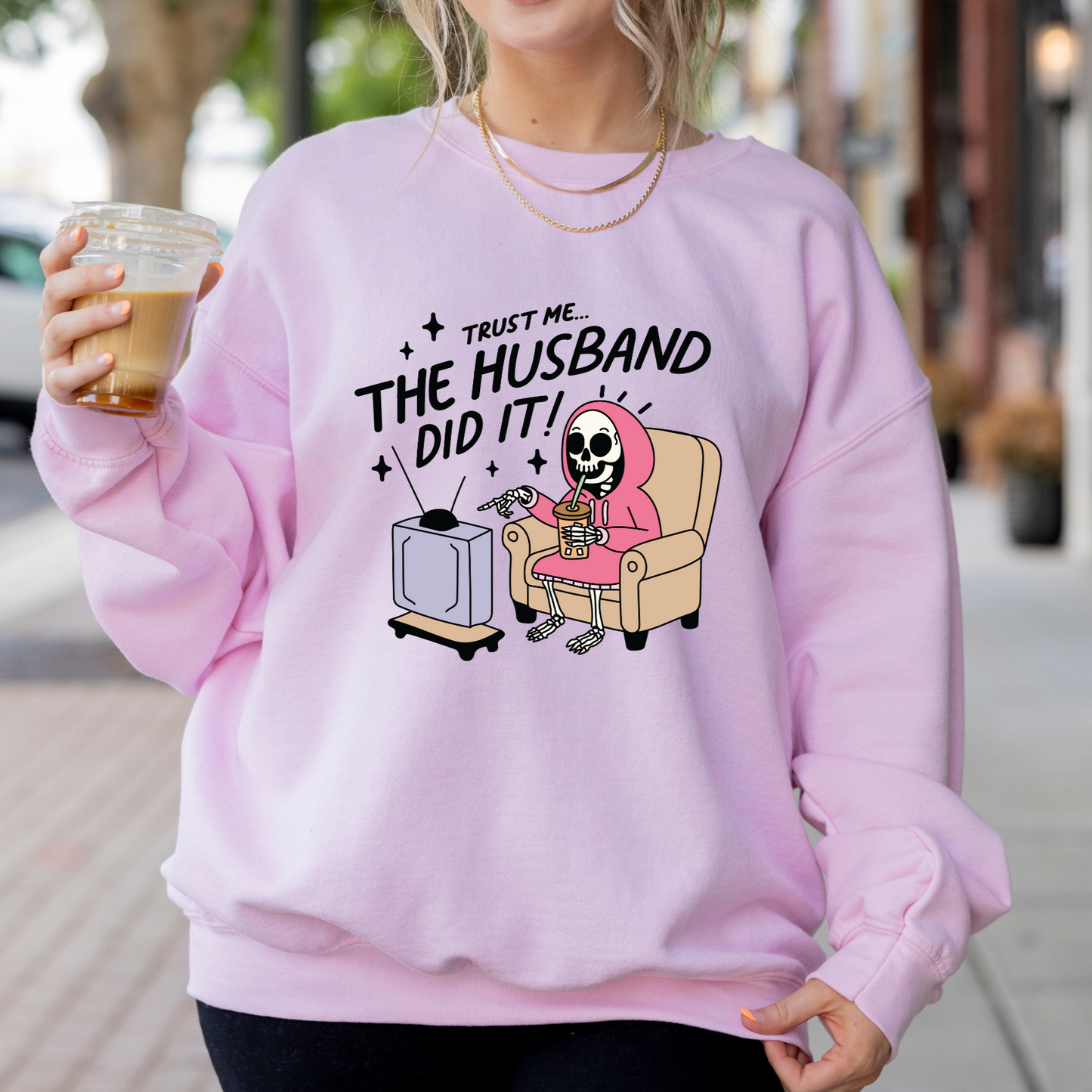 The Husband Did It Crewneck