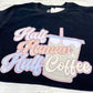 Half Human Half Coffee Tee