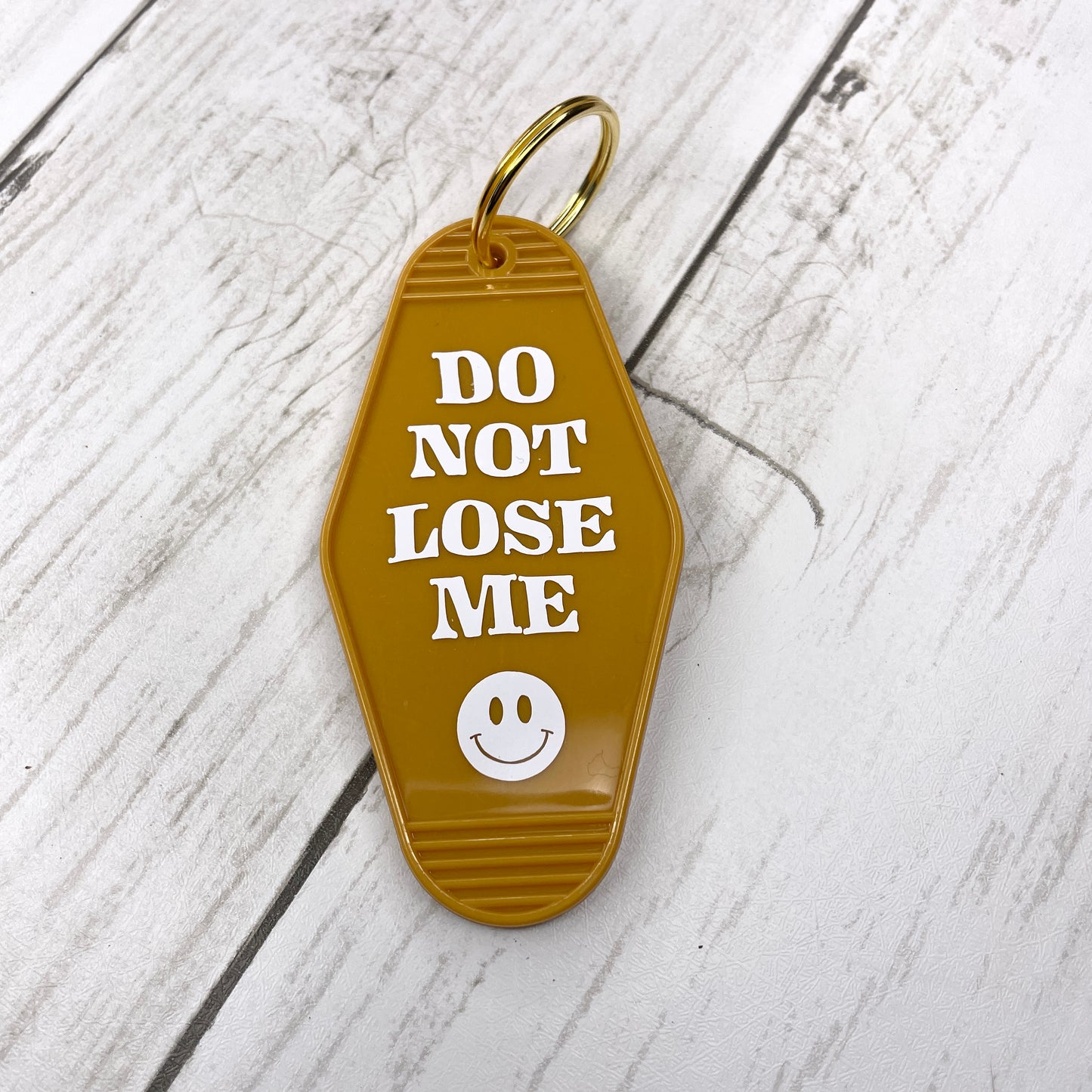 Do Not Lose Me Motel Keychain