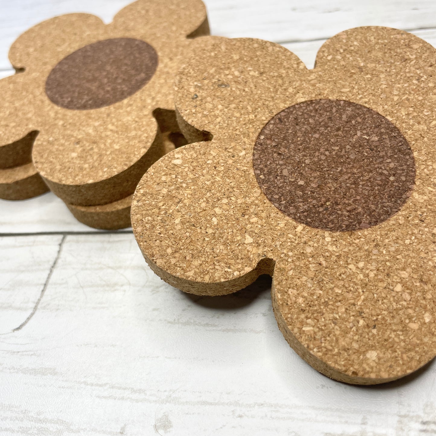 Flower Cork Coaster