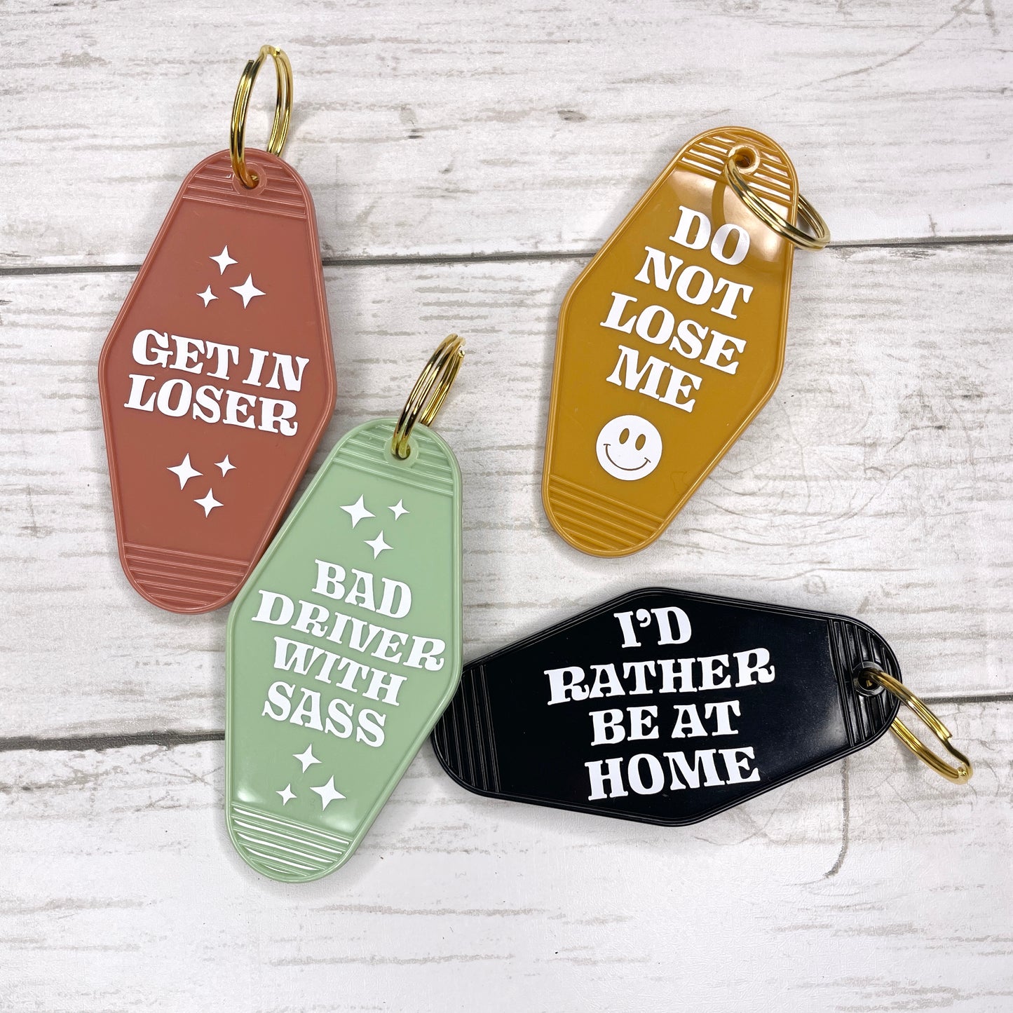 Do Not Lose Me Motel Keychain