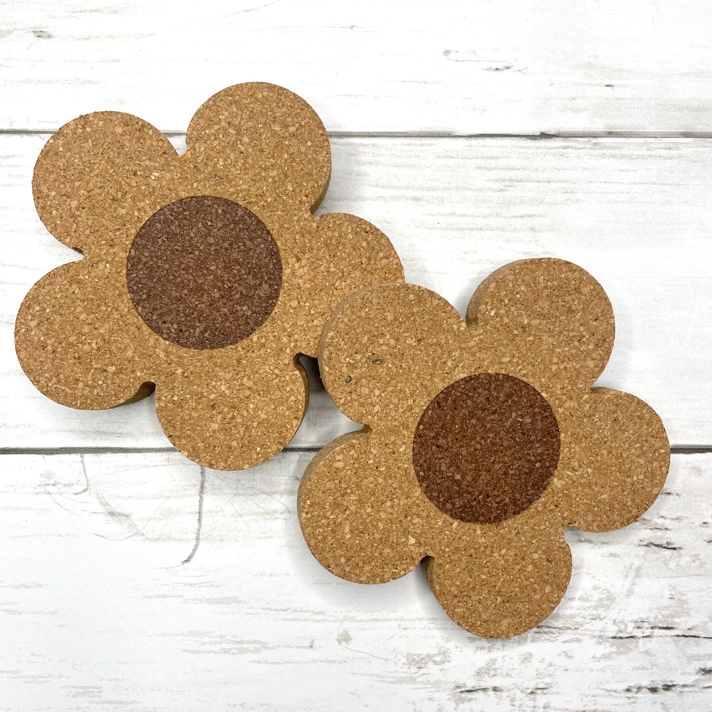 Flower Cork Coaster